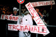 tromafans on the berlinale street