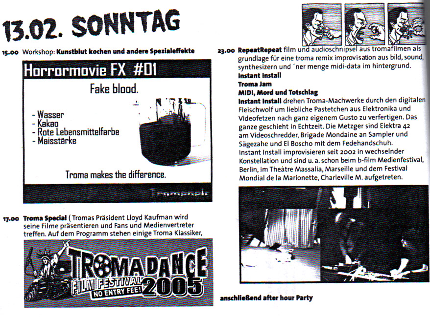 tromanale programm page 09