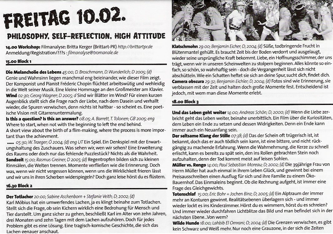 tromanale programm page 02