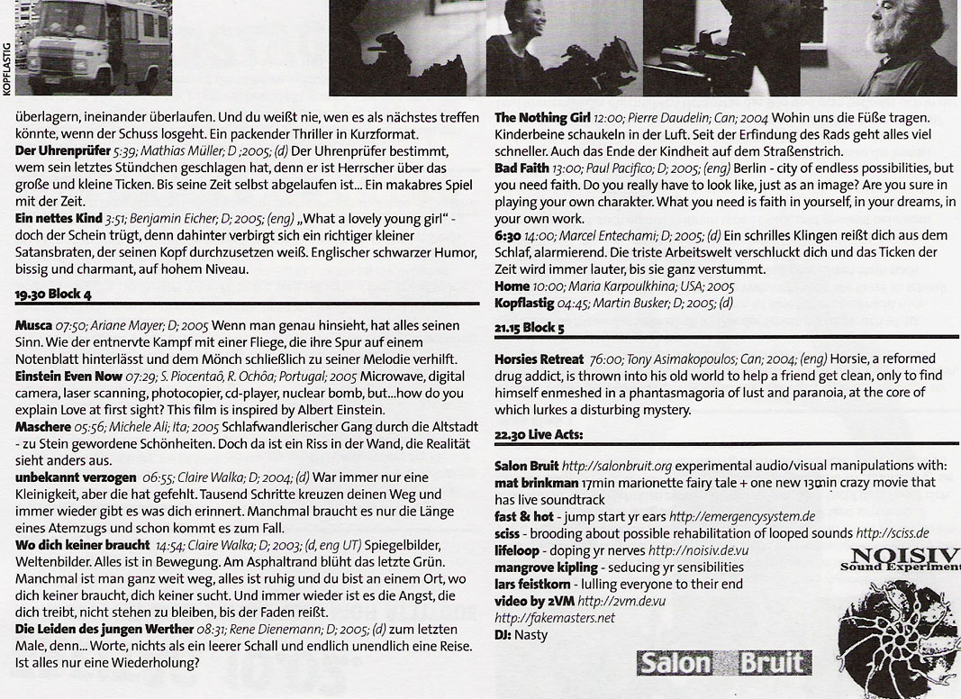tromanale programm page 03